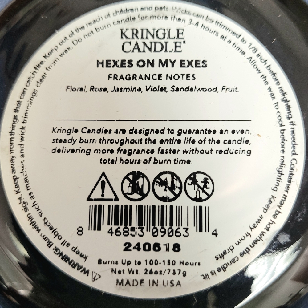 🔺️🆕️🔺️Kringle Candle Hexes on My Exes.🧙♀️🎃🕯☠️ - Picture 3 of 4